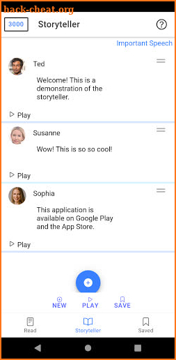 The Storyteller - Voice Actors Powered by A.I. screenshot