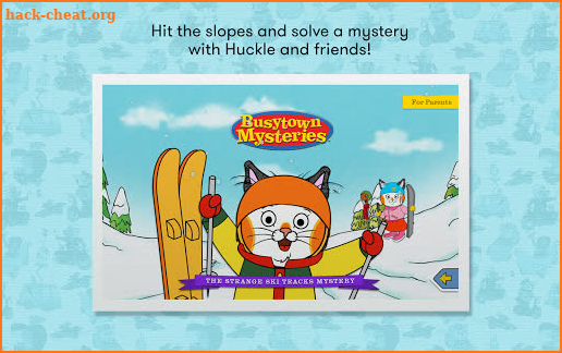 The Strange Ski Tracks Mystery: A Busytown Story screenshot