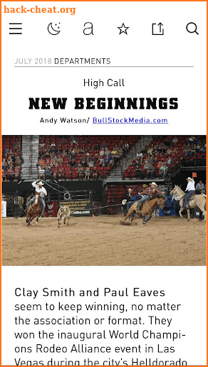 The Team Roping Journal screenshot