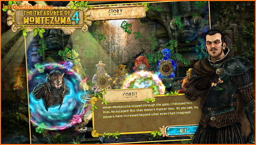 The Treasures Of Montezuma 4.  Match-3 Game screenshot