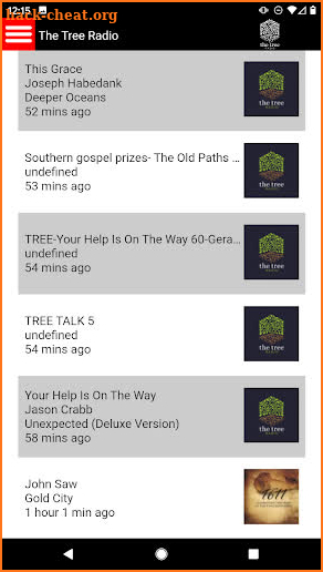 The Tree Radio: Southern Gospel Radio Station screenshot