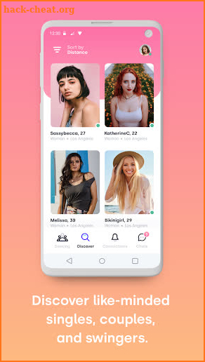 The Unicorn - Threesome Dating & Hookup App screenshot