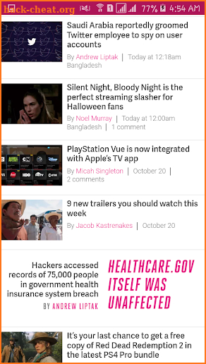 The Verge screenshot