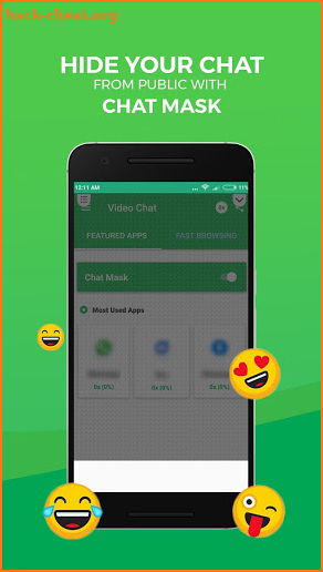 The Video Messenger App screenshot