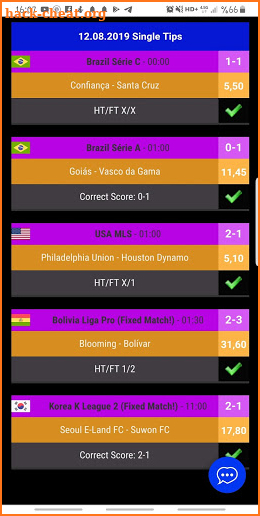 The VIP Betting Tips screenshot