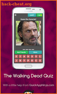 The Walking Dead Quiz 2018 screenshot