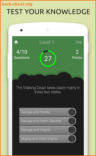 The Walking Dead Trivia Quiz: Test Your Knowledge screenshot