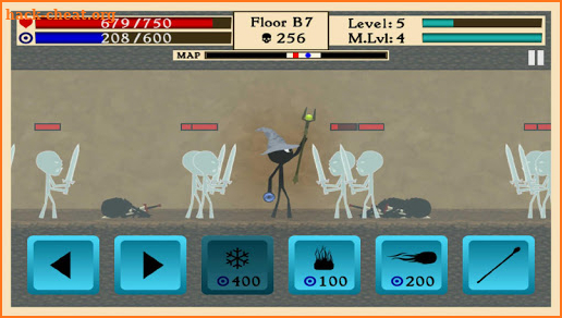 The Wizard - Stickman 2mb Games screenshot