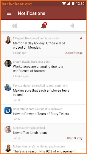 thEBuzz at EmployBridge screenshot