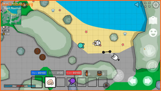 Thelast.io - 2D Battle Royale screenshot