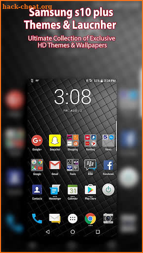 Theme for galaxy samsung s10 plus screenshot