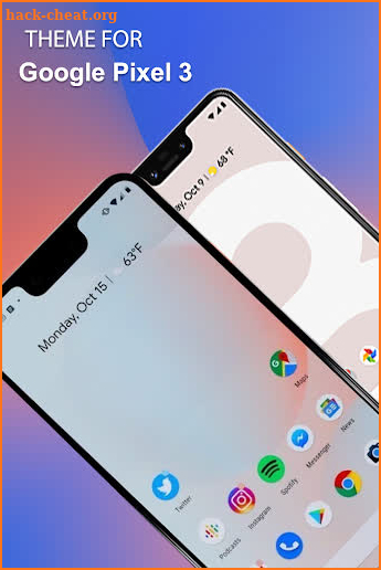 Theme for Google Pixel 3 screenshot