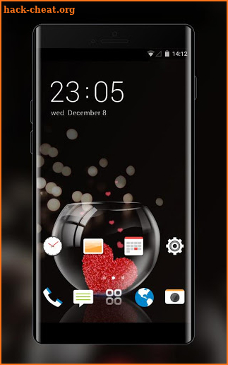 Theme for HTC Desire 826 Heart Wallpaper screenshot