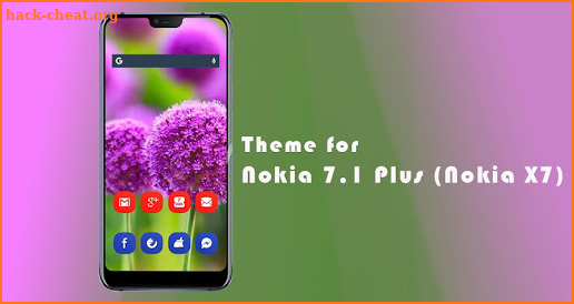 Theme for Nokia 7.1/ Nokia 7.1 plus/ Nokia x7 screenshot