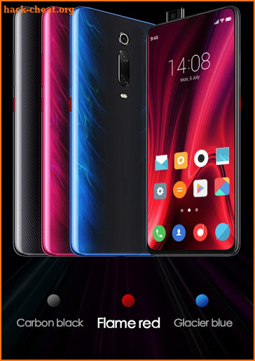 theme for Redmi K20 Pro Flame hd launcher 2019 screenshot