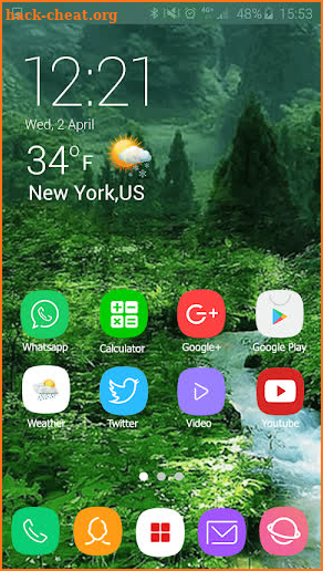 Theme for Samsung S8 Edge, Galaxy s8 launcher screenshot