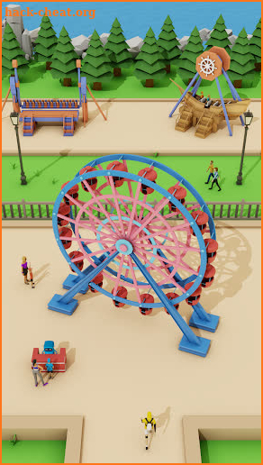 Theme Park - Planet Coaster 3D screenshot