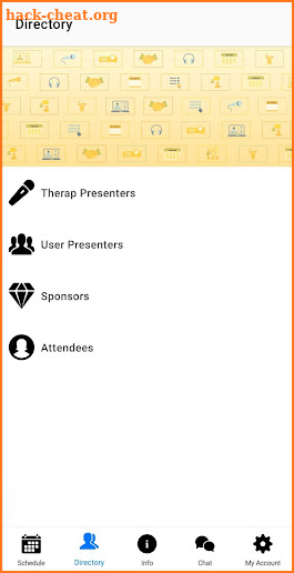 Therap Events screenshot