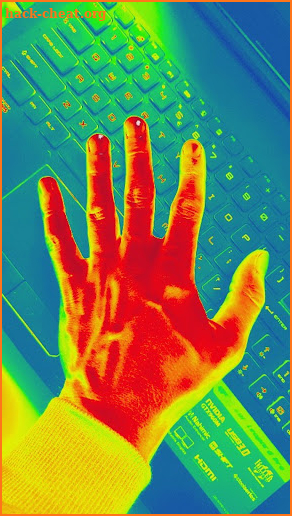 Thermal Camera Photo Filter Simulator screenshot