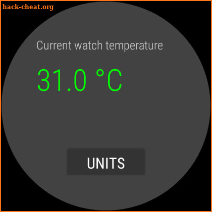 Thermometer screenshot