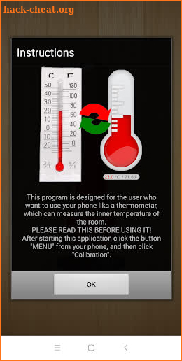 Thermometer screenshot