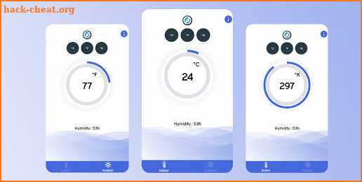 Thermometer Room Temperature Indoor, Outdoor screenshot