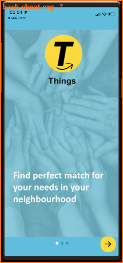 Things for better communities screenshot