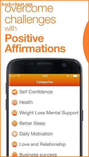 ThinkUp: Positive Affirmations screenshot