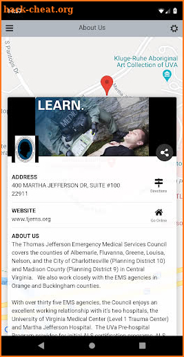 Thomas Jefferson EMS Council screenshot