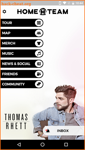 Thomas Rhett's: Home Team App screenshot