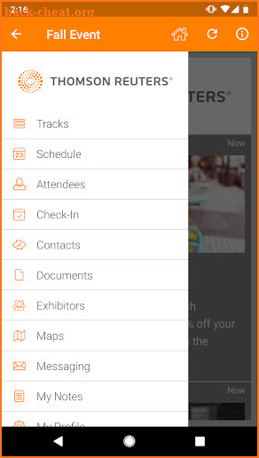 Thomson Reuters Passport screenshot