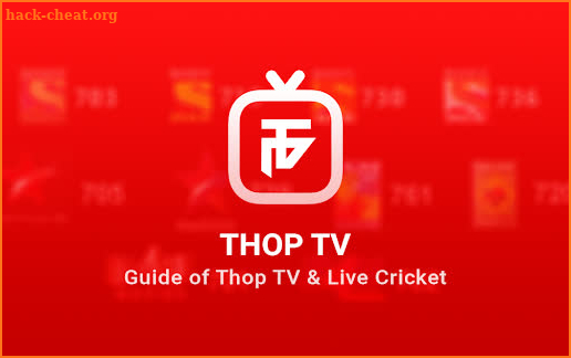 Thop TV - Free Live Cricket TV 2021 Guide screenshot