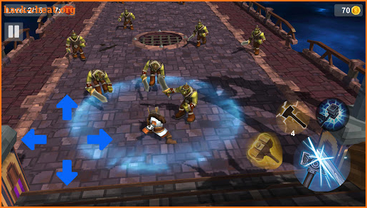 Thor God War: Thunder Hammer 3d game screenshot