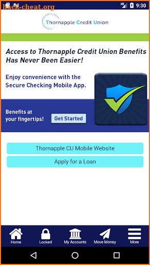 Thornapple Credit Union screenshot