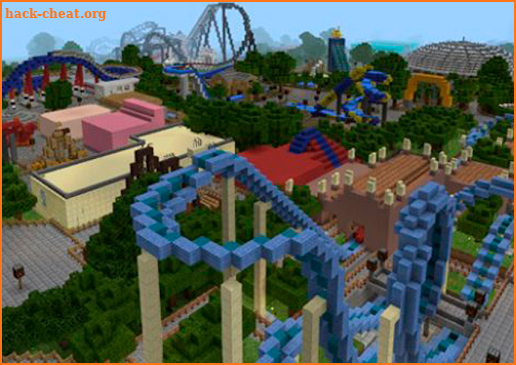 Thorpe Park Map For MCPE screenshot