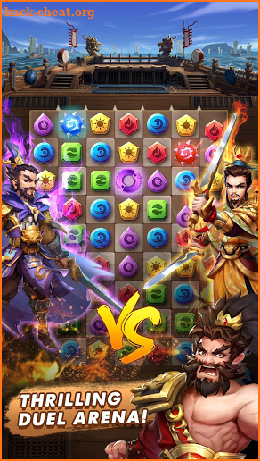 Three Kingdoms & Puzzles: Match 3 RPG screenshot