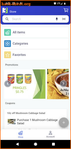 Three Square Market screenshot