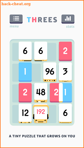 Threes! Free screenshot