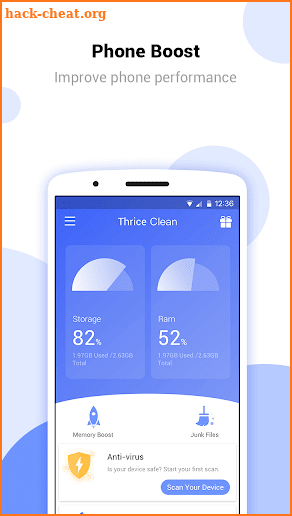 Thrice Clean screenshot