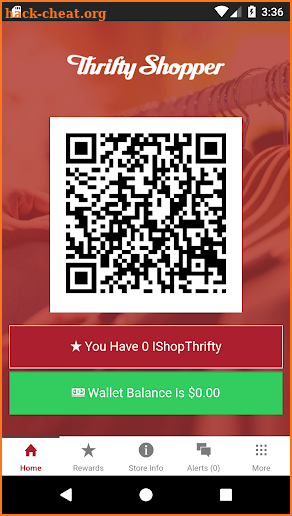 Thrifty Shopper Rewards screenshot