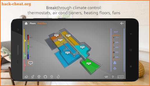 THRONE 3D Smart Home/Building screenshot