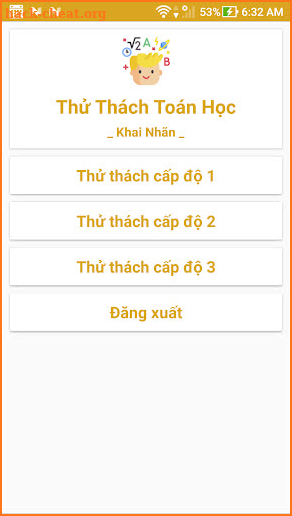 Thử Thách Toán Học screenshot