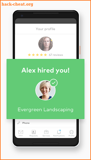 Thumbtack for Professionals screenshot