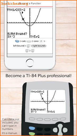 TI-84 Graphing Calculator Manual TI 84 Plus screenshot