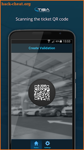 TIBA Validation screenshot