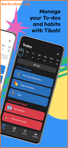 Tibah - routine, habit, To-do screenshot