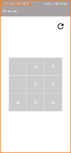 tic tac toe screenshot