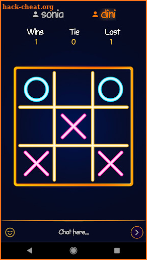 Tic Tac Toe 2 Player Bluetooth screenshot