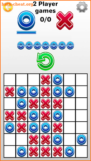 Tic Tac Toe 2 player games, tip toe 3d tic tac toe screenshot