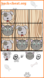 Tic Tac Toe Cats and Dogs screenshot